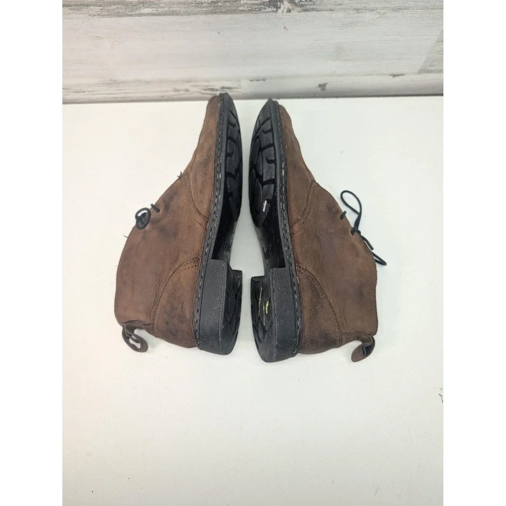B.ø.c Boots Mens Size 12 Brown Leather Chukka Ankle‎ Casual Lace Up Comfort